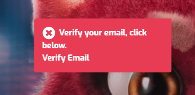 verify email