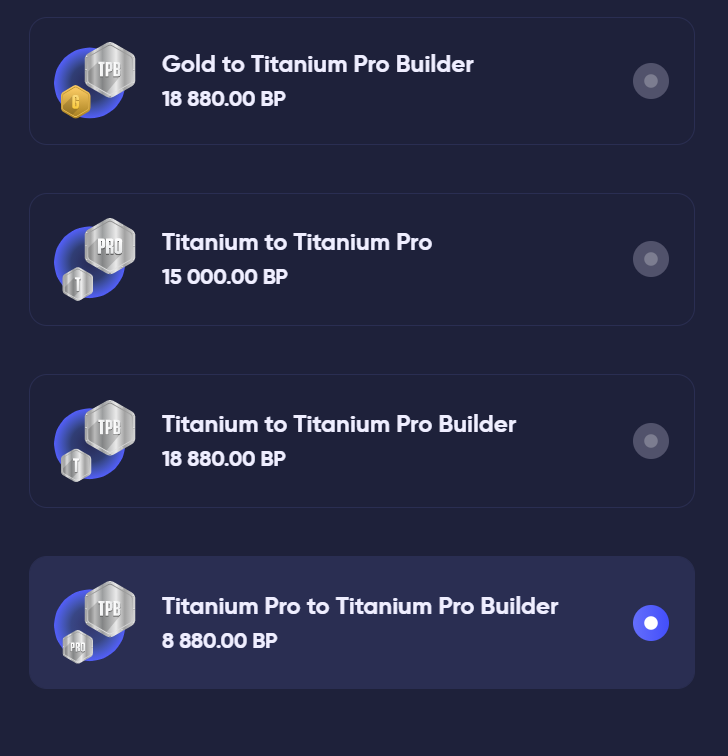 Gift probuilder